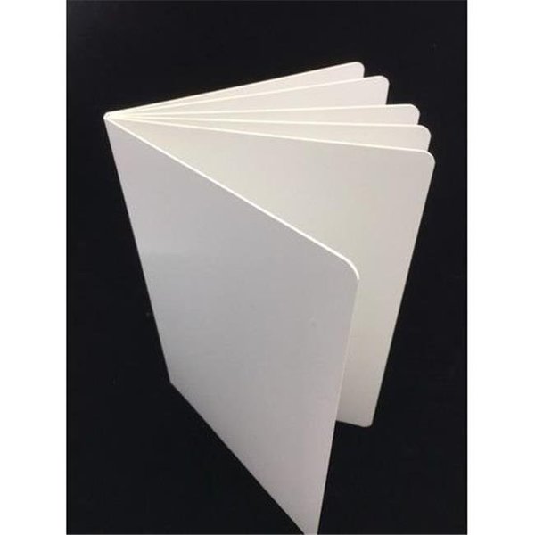 Upgrade7 White Hardcover Blank Book - 6 x 8 in. UP287972